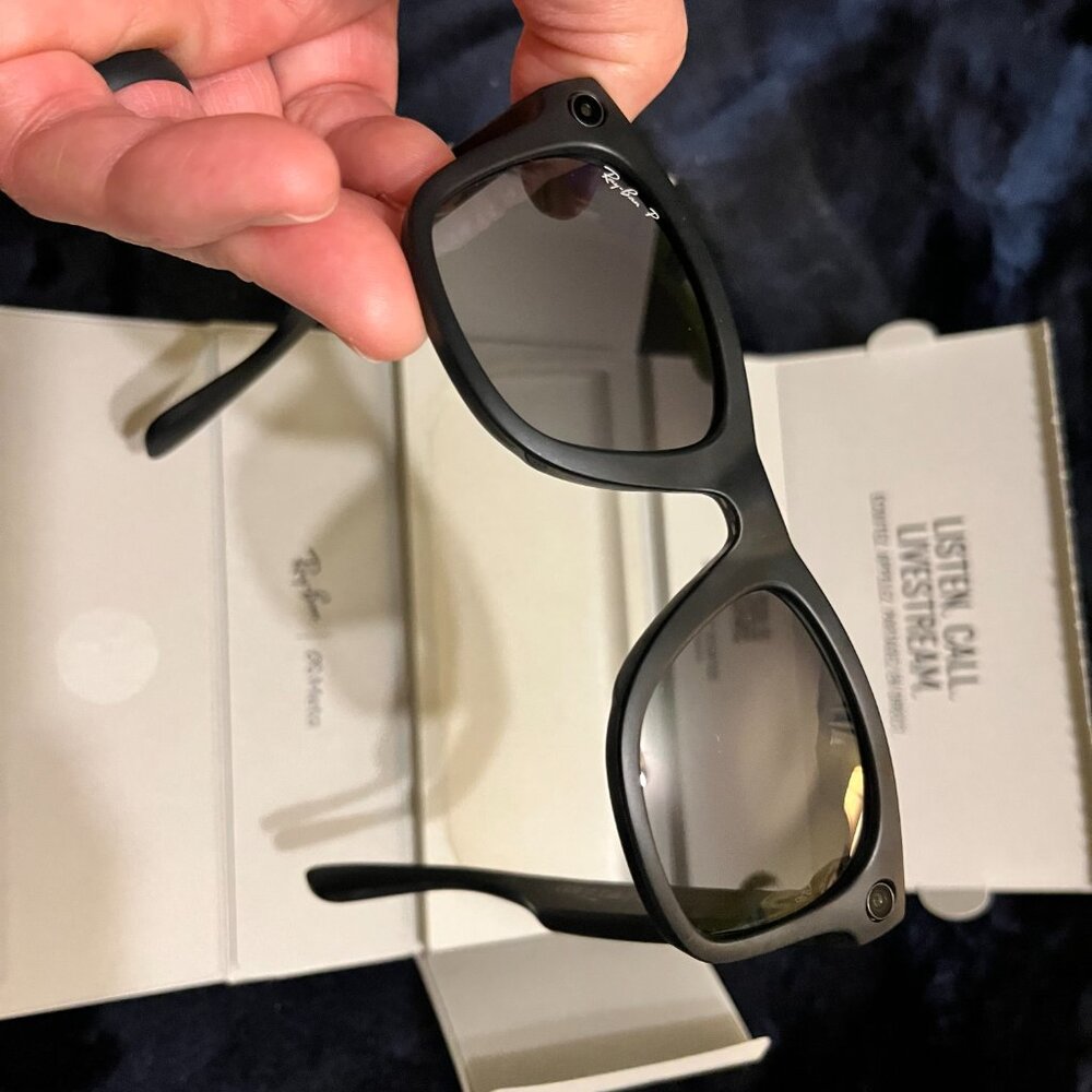 Ray Ban Meta Wayfarer gen 1 glasses NWOT Open box - Picture 3 of 5